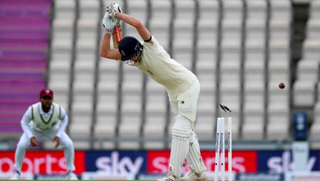 England vs West Indies: Hosts manage 35/1 on rain-hit Day 1 as cricket returns to action after four-month hiatus England vs West Indies: Hosts manage 35/1 on rain-hit Day 1 as cricket returns to action after four-month hiatus
