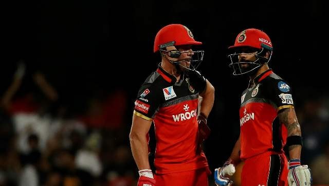 IPL 2020: 'He leads from the front,' AB de Villiers heaps praise on RCB skipper Virat Kohli's captaincy IPL 2020: 'He leads from the front,' AB de Villiers heaps praise on RCB skipper Virat Kohli's captaincy