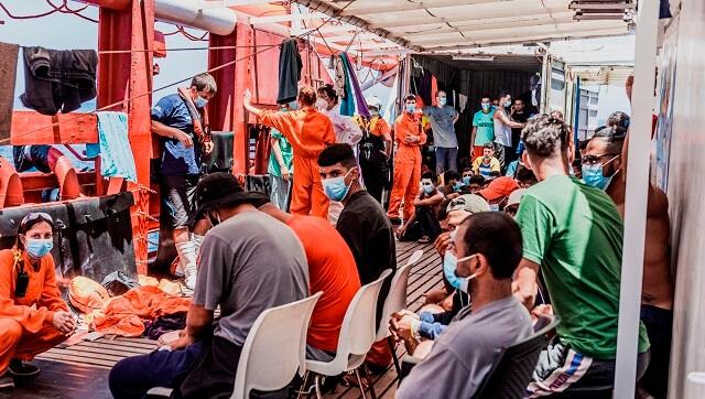 Ocean Viking, rescue ship in Mediterranean Sea, declares emergency after six migrants attempt suicide Ocean Viking, rescue ship in Mediterranean Sea, declares emergency after six migrants attempt suicide