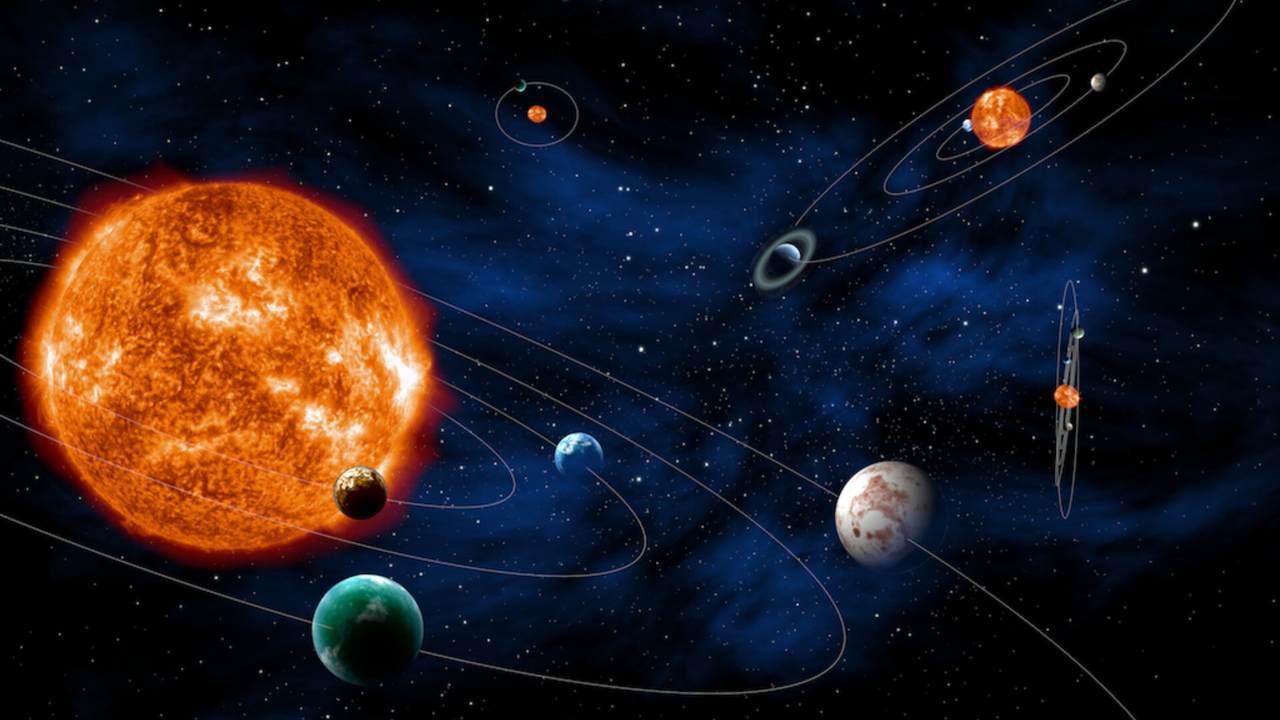 An exoplanet is a planet outside our own Solar System, sometimes referred to as an extrasolar planet. Image credit: ESA