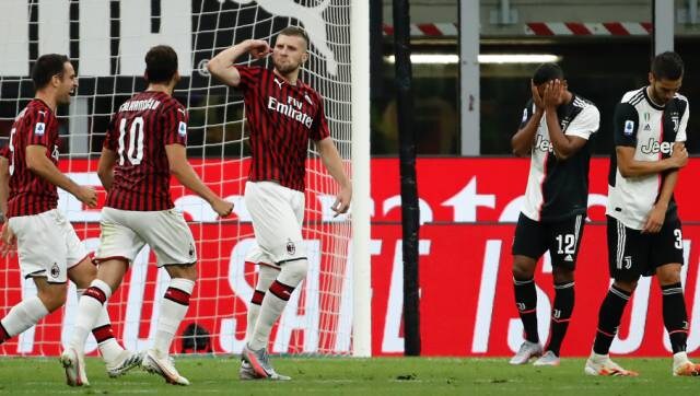 Serie A: Juventus squander chance to go 10 points clear at top, let two-goal lead slip in 4-2 loss at AC Milan Serie A: Juventus squander chance to go 10 points clear at top, let two-goal lead slip in 4-2 loss at AC Milan