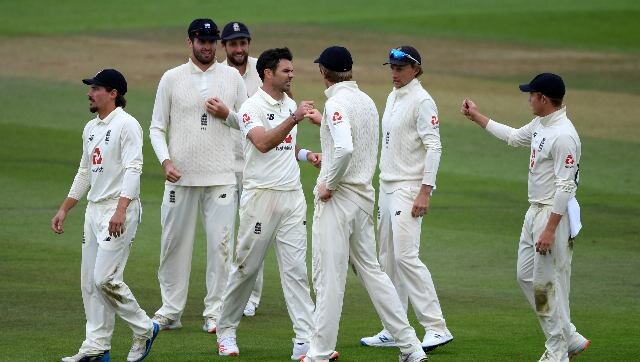 Before breaching the 600-wicket mark in Tests, Anderson claimed his 29th five-wicket haul after seeing off Naseem Shah. Pakistan were dismissed for 273 and were enforced follow-on, trailing by a further 310 runs. AP Before breaching the 600-wicket mark in Tests, Anderson claimed his 29th five-wicket haul after seeing off Naseem Shah. Pakistan were dismissed for 273 and were enforced follow-on, trailing by a further 310 runs. AP