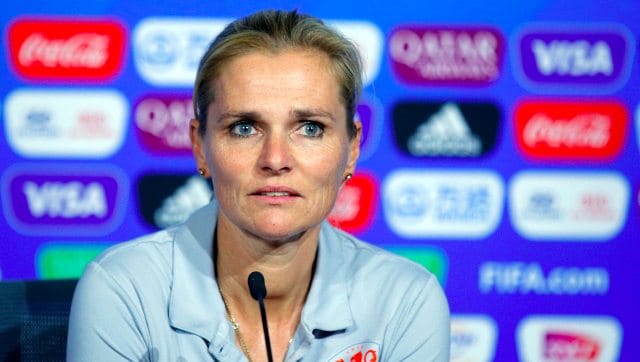 Former Netherlands defender Sarina Weigman set to replace Phil Neville as England women's coach Former Netherlands defender Sarina Weigman set to replace Phil Neville as England women's coach