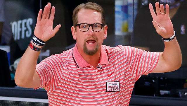 NBA: Reigning champions Toronto Raptors' Nick Nurse voted NBA Coach of the Year for another 50-win season NBA: Reigning champions Toronto Raptors' Nick Nurse voted NBA Coach of the Year for another 50-win season