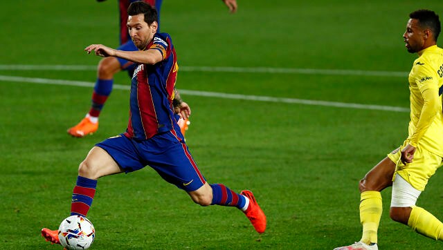 LaLiga: Lionel Messi scores in first game since Barcelona transfer dispute; Luis Suarez nets brace for Atletico Madrid LaLiga: Lionel Messi scores in first game since Barcelona transfer dispute; Luis Suarez nets brace for Atletico Madrid