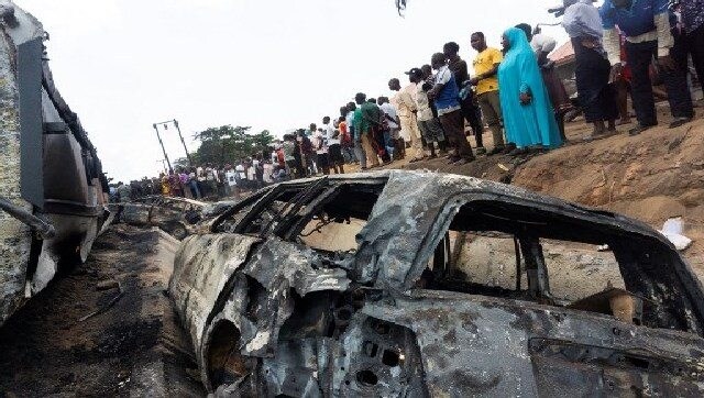 Nigeria: 23 people killed in fuel tank explosion in Lokoja, says President Muhammadu Buhari Nigeria: 23 people killed in fuel tank explosion in Lokoja, says President Muhammadu Buhari