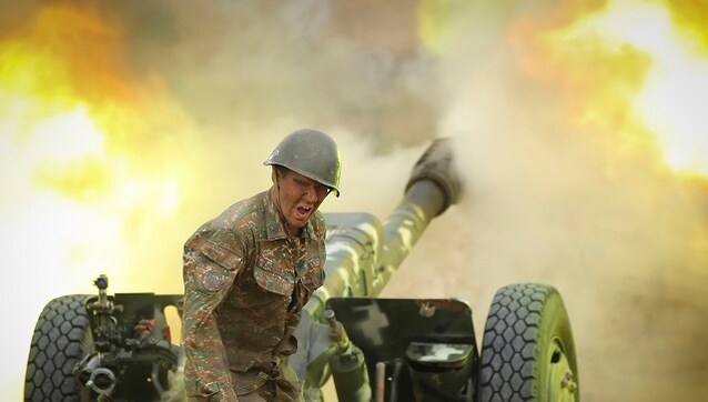 Reserve right to attack military facility in Azerbaijan, warns Armenia as clash over Nagorno-Karabakh widens Reserve right to attack military facility in Azerbaijan, warns Armenia as clash over Nagorno-Karabakh widens