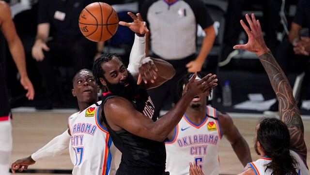 NBA: James Harden clinches series for Rockets with win over Oklahoma; Heat beat Bucks NBA: James Harden clinches series for Rockets with win over Oklahoma; Heat beat Bucks