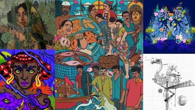Biodiversity by the Bay: Festival's virtual exhibit features artists' vibrant reflections on Mumbai's ecosystem Biodiversity by the Bay: Festival's virtual exhibit features artists' vibrant reflections on Mumbai's ecosystem