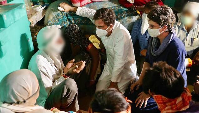 Hathras gangrape: Yogi Adityanath govt recommends CBI probe; Rahul, Priyanka Gandhi meet victim's kin Hathras gangrape: Yogi Adityanath govt recommends CBI probe; Rahul, Priyanka Gandhi meet victim's kin