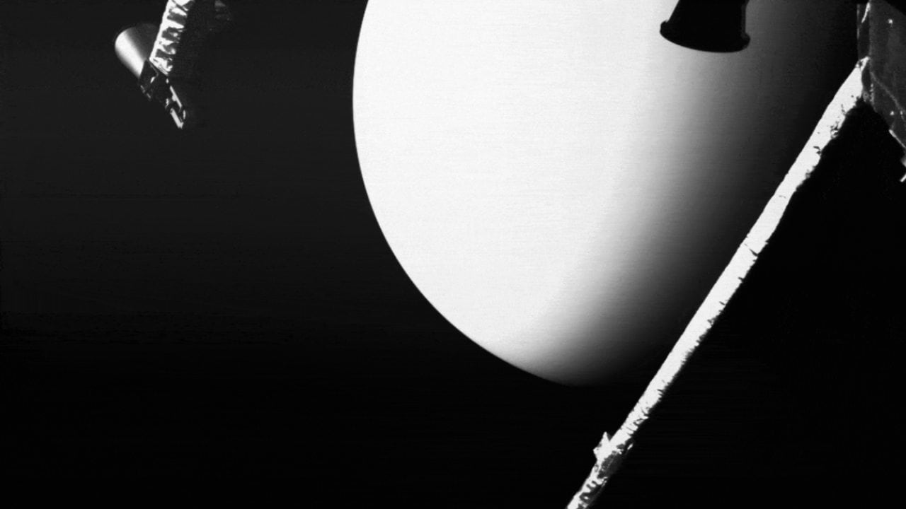 Sequence of images taken by a monitoring camera on EU-Japanese BepiColombo mission to Mercury, as the spacecraft made a close approach of Venus on 15 October 2020. Image: ESA