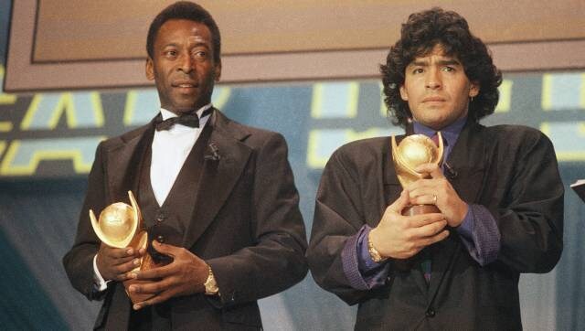 Feuding no more, Pelé joins world in mourning Argentine legend Diego Maradona's death