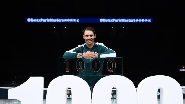 'Great achievement': Rafael Nadal ecstatic after claiming 1,000th Tour-level win at Paris Masters 'Great achievement': Rafael Nadal ecstatic after claiming 1,000th Tour-level win at Paris Masters