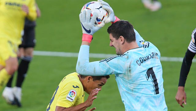 LaLiga: Goalkeeper Thibaut Courtois' error allows Villarreal to hold depleted Real Madrid to draw