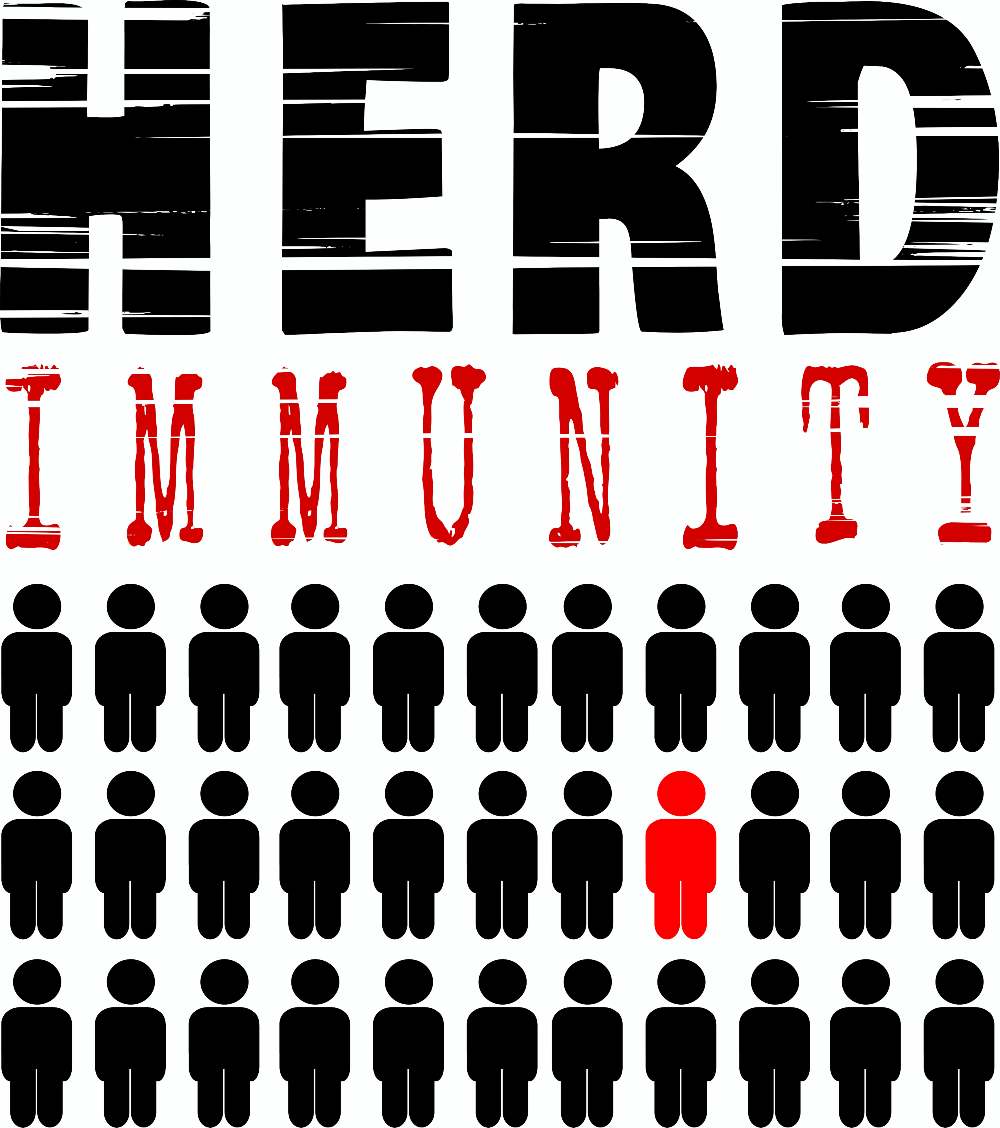 Herd immunity results when the majority of the population gains immunity to the virus either through vaccination or infection. When this happens, vulnerable people who cannot get vaccinated are protected by the ‘herd.’ smodj/iStock/Getty Images Plus