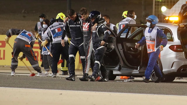 Formula 1 2020: Romain Grosjean expects psychological help after surviving deadly crash at Bahrain GP Formula 1 2020: Romain Grosjean expects psychological help after surviving deadly crash at Bahrain GP