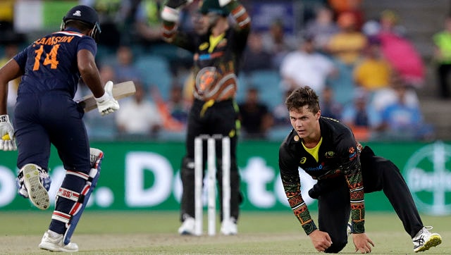 India vs Australia: Spinner Mitchell Swepson 'disappointed' with his performance in first T20I India vs Australia: Spinner Mitchell Swepson 'disappointed' with his performance in first T20I