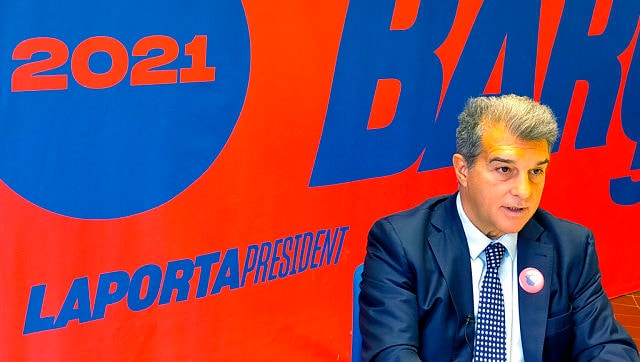 Former Barcelona president Joan Laporta believes he can convince Lionel Messi to stay Former Barcelona president Joan Laporta believes he can convince Lionel Messi to stay