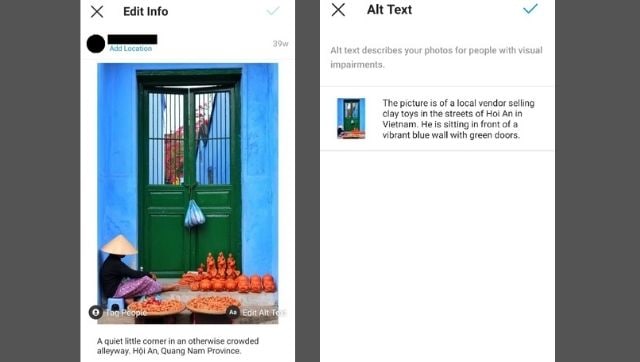 Building an inclusive visual world: How audio description, alt text can aid the visually challenged Building an inclusive visual world: How audio description, alt text can aid the visually challenged