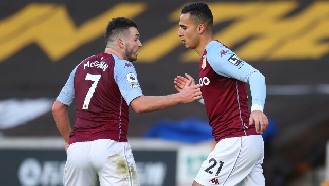 Premier League: Anwar El Ghazi's last-gasp penalty sees Aston Villa beat Wolves