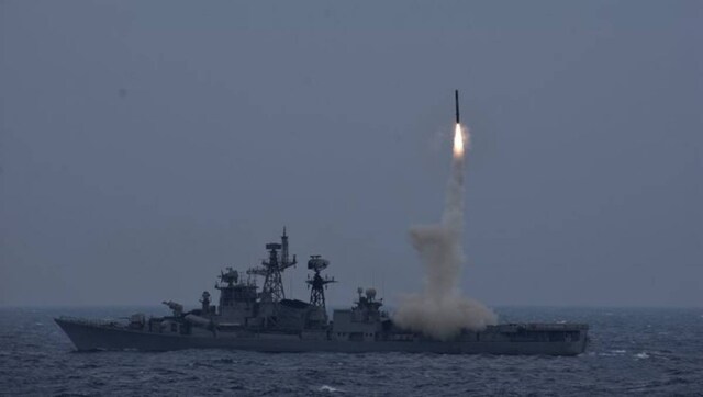 Indian Navy successfully test-fires naval version of BrahMos supersonic cruise missile Indian Navy successfully test-fires naval version of BrahMos supersonic cruise missile