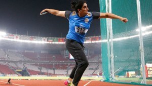 Seema Punia will be using a discus made by India based Bhalla International. AP Photo