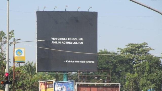 Anil Kapoor, Anurag Kashyap spar via billboard advertisements as they promote Netflix film AK vs AK