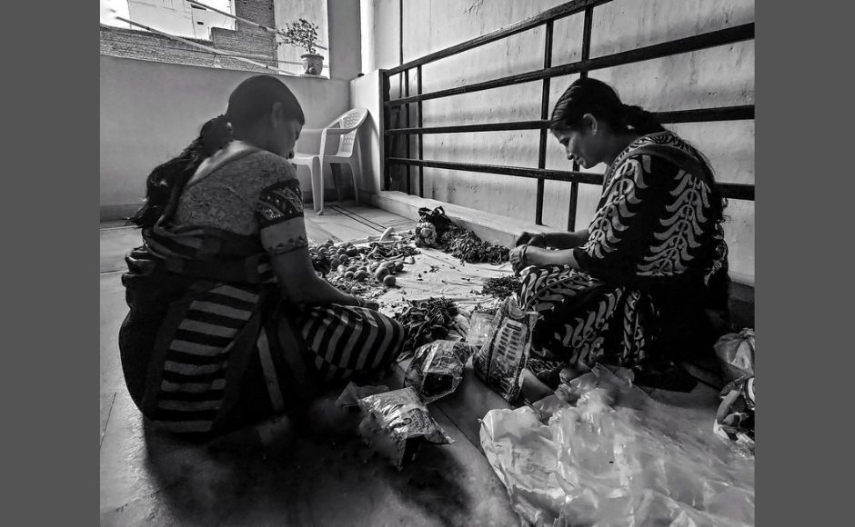 "The women of our house, my mom and aunt are my heroes. In a joint family of ten members, these two were the shield of protection for us. We got to work from home and weekends to take off, but they never got much rest even in the lockdown. In fact, their work got doubled as everyone was staying at home. From going out for all us, purchasing groceries and essential items for our home to washing, sanitising — they made sure we were all safe and healthy. No matter how tired they were, they still served us their platter of love." — SNEHA REDDY "The women of our house, my mom and aunt are my heroes. In a joint family of ten members, these two were the shield of protection for us. We got to work from home and weekends to take off, but they never got much rest even in the lockdown. In fact, their work got doubled as everyone was staying at home. From going out for all us, purchasing groceries and essential items for our home to washing, sanitising — they made sure we were all safe and healthy. No matter how tired they were, they still served us their platter of love." — SNEHA REDDY