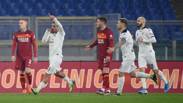 Coppa Italia: AS Roma crash out of tournament after losing to Spezia in Round of 16