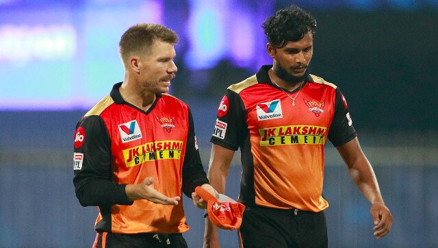 IPL 2021: Sunrisers Hyderabad pacer T Natarajan ruled out of tournament due to knee injury IPL 2021: Sunrisers Hyderabad pacer T Natarajan ruled out of tournament due to knee injury