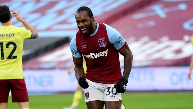 Premier League: Michael Antonio's goal sees West Ham beat Burnley; West Brom, Brighton win