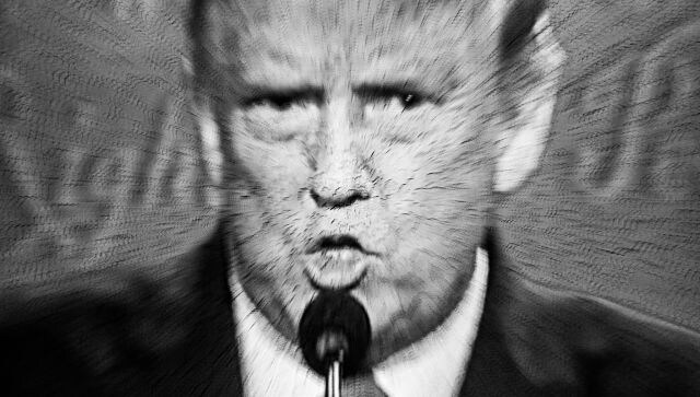 The narcissist-in-chief brings it all crashing down days before his presidential term ends