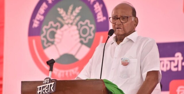 'Maharashtra governor has time for Kangana Ranaut, but not farmers': Sharad Pawar at Mumbai rally