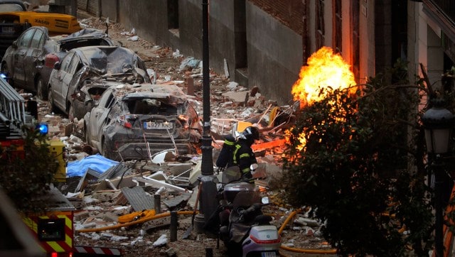 Two killed after loud explosion rocks central Madrid; initial assessment indicates gas leak, says mayor