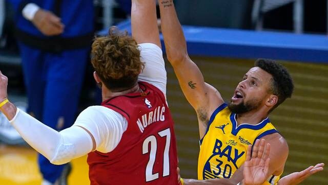 NBA: Stephen Curry scores career-high 62 points, Warriors beat Blazers; Wizards edge Nets