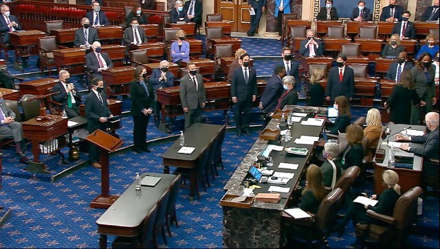 US House delivers article of impeachment against Donald Trump to Senate, testing his sway over GOP US House delivers article of impeachment against Donald Trump to Senate, testing his sway over GOP