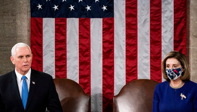 Hours after US Capitol breach, Congress formally certifies Biden's election win; Trump pledges 'orderly transition' Hours after US Capitol breach, Congress formally certifies Biden's election win; Trump pledges 'orderly transition'