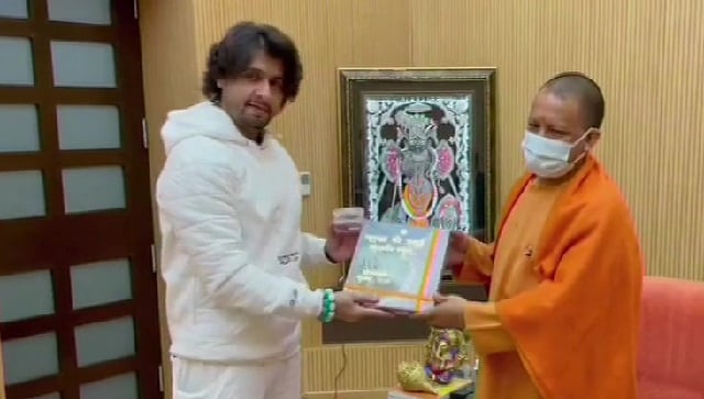 Sonu Nigam visits Yogi Adityanath in Lucknow, calls Ayodhya 'heart of India'