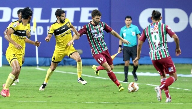 ISL 2020-21: ATK Mohun Bagan come from behind twice to play out thrilling draw against 10-man Hyderabad FC