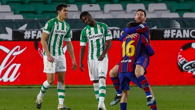 LaLiga: Lionel Messi stars in Barcelona's 3-2 comeback win over Real Betis; Real Sociedad ease past Cadiz