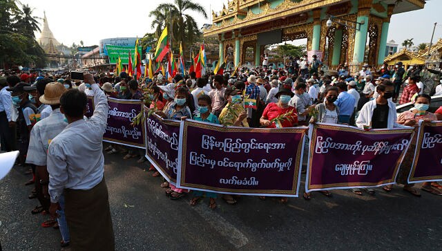 Myanmar coup 'a Cabinet reshuffle', says Chinese state media, urges all parties to resolve differences Myanmar coup 'a Cabinet reshuffle', says Chinese state media, urges all parties to resolve differences