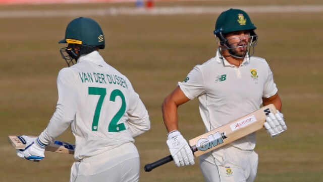 Pakistan vs South Africa: Aiden Markram, Rassie van der Dussen end day 4 with strong partnership to give visitors hope Pakistan vs South Africa: Aiden Markram, Rassie van der Dussen end day 4 with strong partnership to give visitors hope