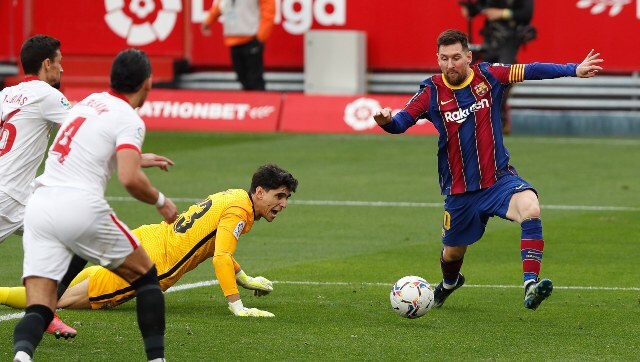 LaLiga: Lionel Messi scores and assists as Barcelona brush aside Sevilla to reignite title hopes