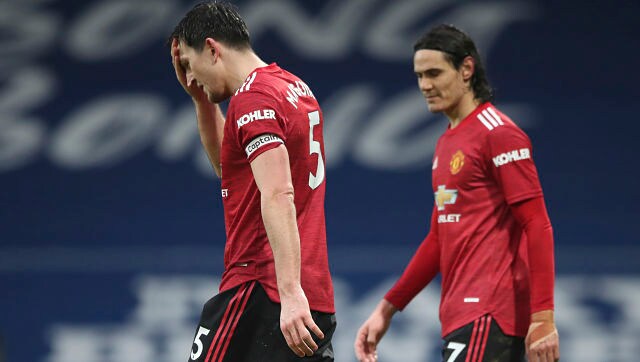 Premier League: Manchester United falter again at West Brom; Pierre-Emerick Aubameyang treble sinks Leeds