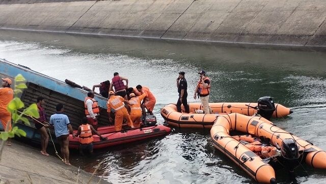 Madhya Pradesh: At least 45 dead after bus falls into canal near Satna; magisterial probe ordered, says official