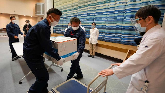 Japan begins COVID-19 vaccination drive amid concerns about shortfall, delayed Tokyo Olympics