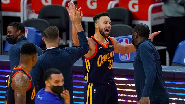 NBA: Steph Curry’s late fightback helps Warriors beat Heat in overtime; Jazz register ninth straight win