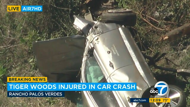 Los Angeles sheriff calls Tiger Woods crash 'purely an accident', says 'he was not drunk'