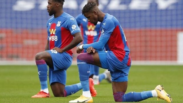 Crystal Palace's Wilfried Zaha to stop taking knee before Premier League games Crystal Palace's Wilfried Zaha to stop taking knee before Premier League games