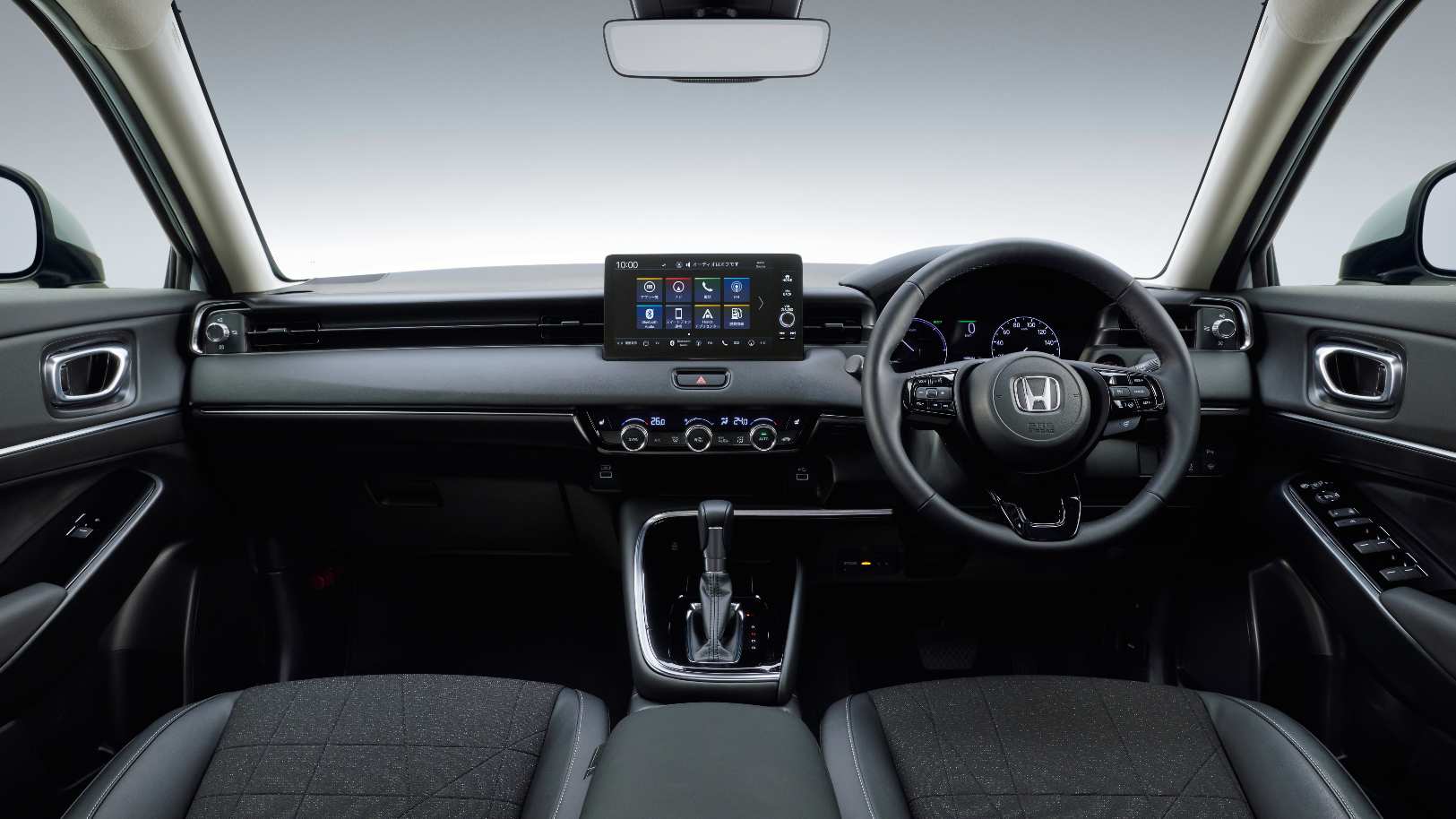 Floating 8.0-inch touchscreen takes centre stage on the new Honda HR-V's dashboard. Image: Honda